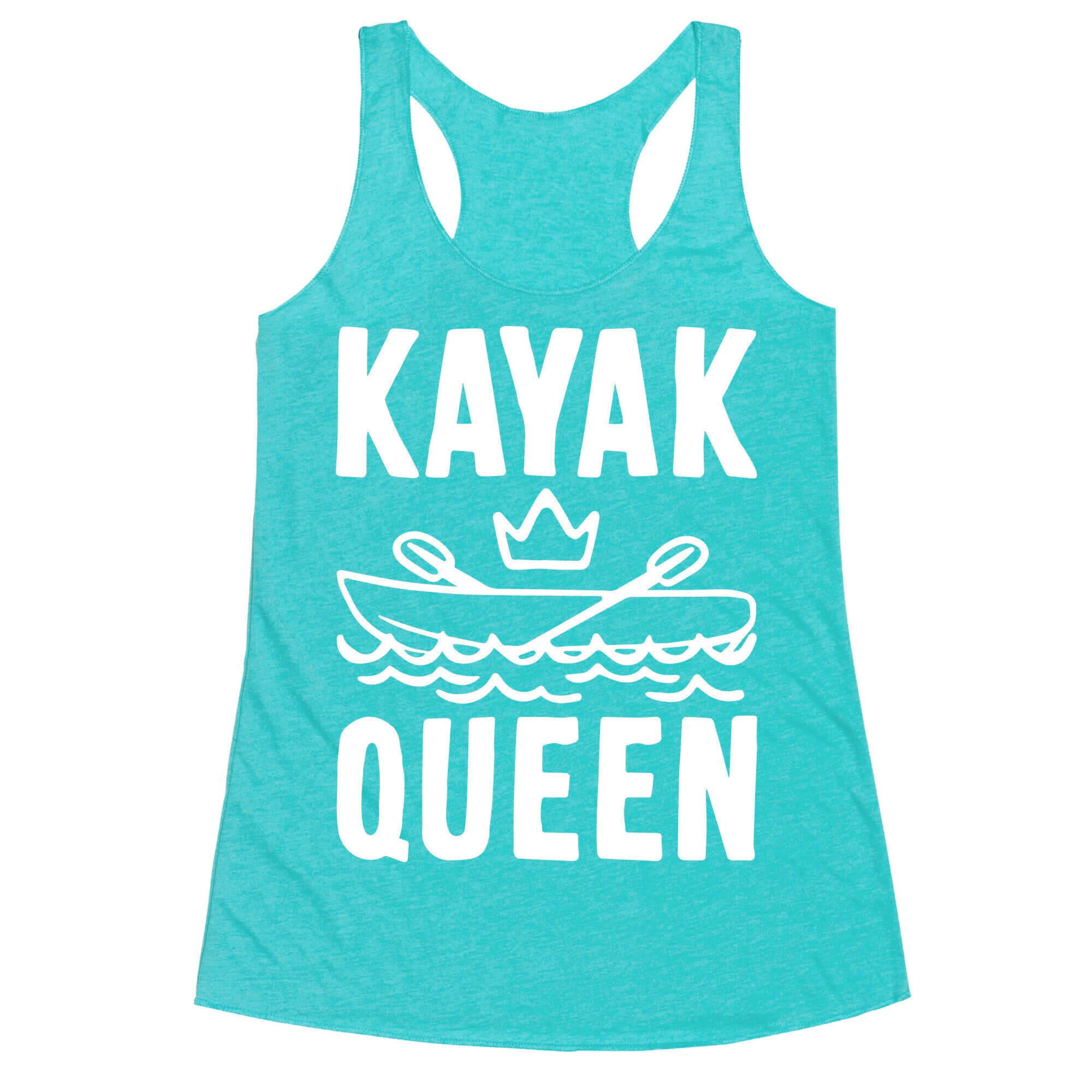 Kayak Queen Racerback Tank